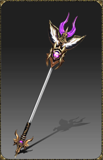 Silver Heart Staff
